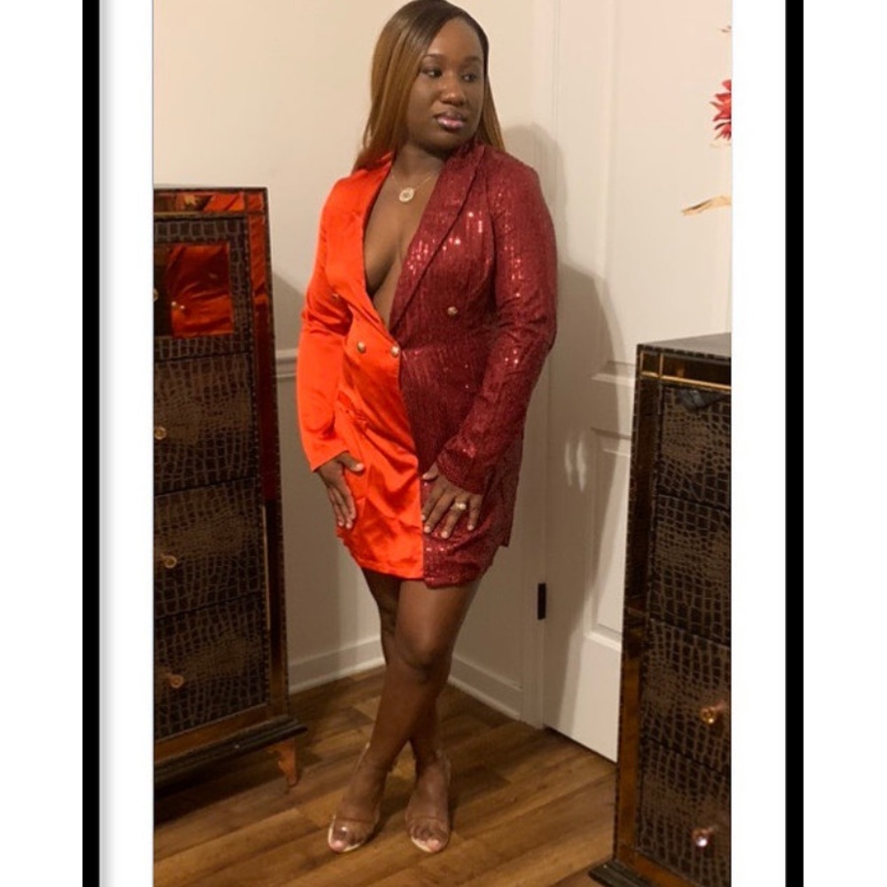 Split Me Dazzle Dress